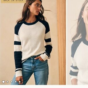 Faherty Throwback Waffle Crew-small